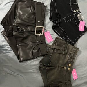 Edikted Shorts Three different kinds all new with tags